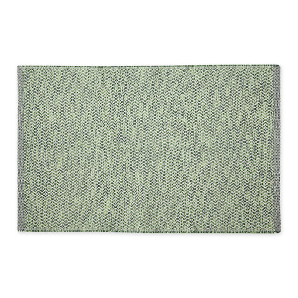 Latitude Run® Handmade Flatweave Cotton Hunter Green Rug Wayfair